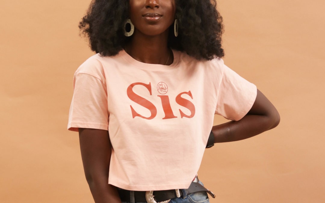 Sis Crop Top – Pale Pink